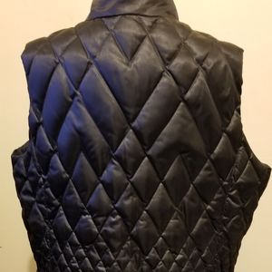 Lands End,  1X , Black Vest